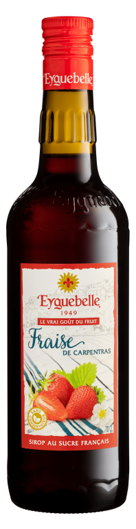 Sirop Artisan Fraise de Carpentras Eyguebelle