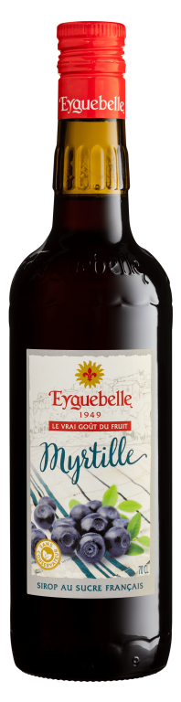 Sirop Artisan Myrtille Eyguebelle