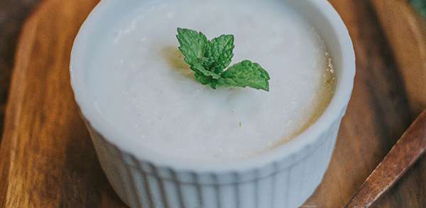 Thyme Panna Cotta