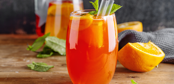 Raspberry Orange Mocktail