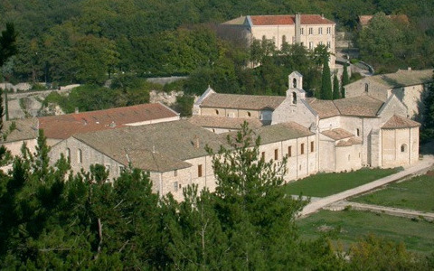 Notre-Dame d'Aiguebelle Abbey in Drôme Provençale