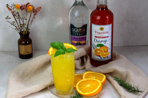 Orange Bomb cocktail