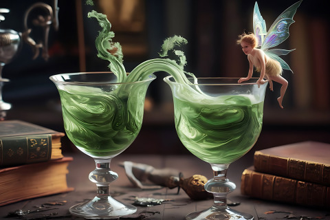 Absinthe : l'incroyable histoire de la folle fée verte