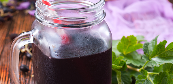 Eyguebelle Blackcurrant Lemon Mocktail