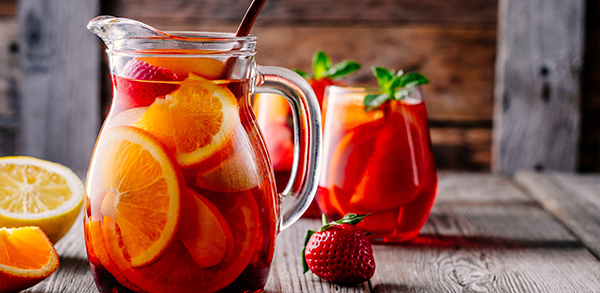 Strawberry Orange Mocktail