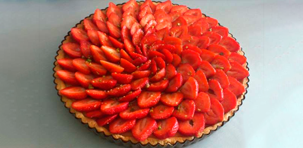 Tarte Fraise Rhubarbe 