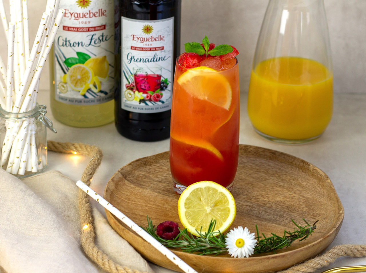 Virgin Sunrise mocktail