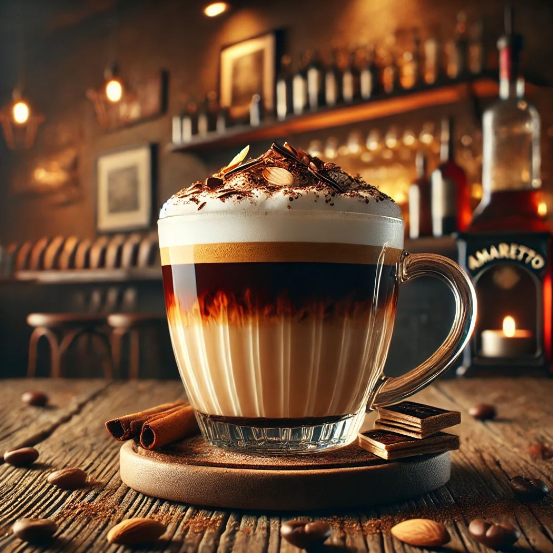 Café amaretto: The Barista recipe revisited